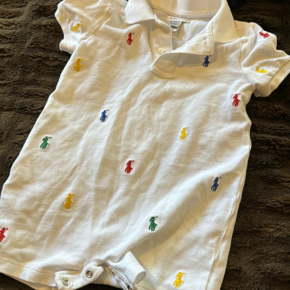 Baby one piece polo